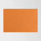 Bright Orange Solid Color Collection Rug Gallery Image 2