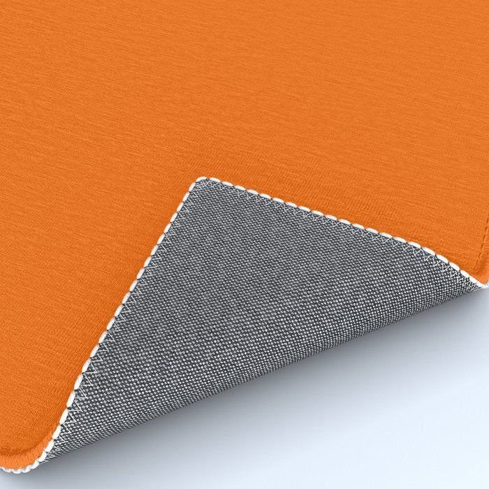 Bright Orange Solid Color Collection Rug Gallery Image 4