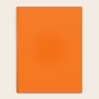 Bright Orange Solid Color Collection Notebook Gallery Image 4