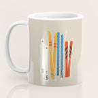 Ski Illustration Coffee Mug Gallery Image 3