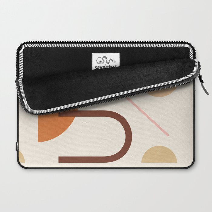 Abstraction_GEOMETRIC_SHAPE_ART_Minimalism_001C Laptop Sleeve Gallery Image 2