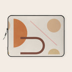 Abstraction_GEOMETRIC_SHAPE_ART_Minimalism_001C Laptop Sleeve Gallery Image 1
