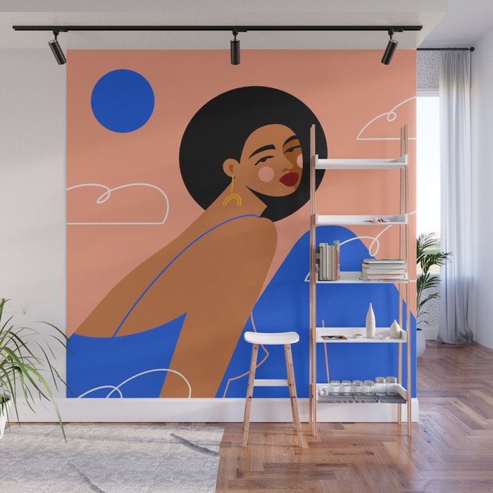 Head In The Clouds Wall Mural Gallery Image 1