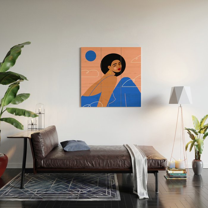 Head In The Clouds Wood Wall Art Gallery Image 2