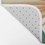 Tropical Leaf- Abstract Art 22/2 Bath Mat Gallery Image 2