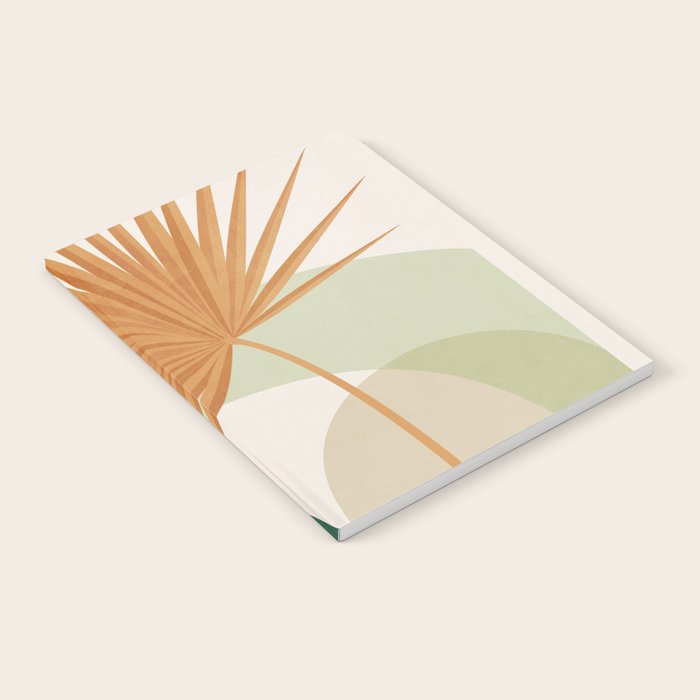 Tropical Leaf- Abstract Art 22/2 Notebook Gallery Image 1