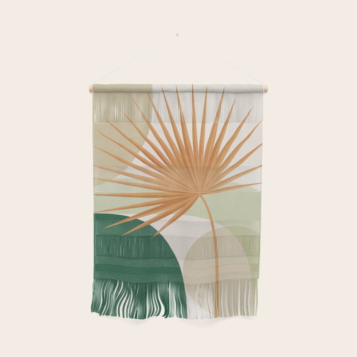 Tropical Leaf- Abstract Art 22/2 Wall Hanging Gallery Image 1