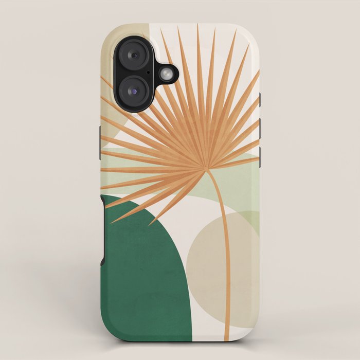 Tropical Leaf- Abstract Art 22/2 iPhone Case Gallery Image 1