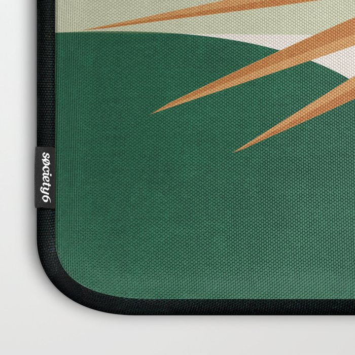 Tropical Leaf- Abstract Art 22/2 Laptop Sleeve Gallery Image 3