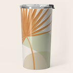 Tropical Leaf- Abstract Art 22/2 Travel Mug Gallery Image 2