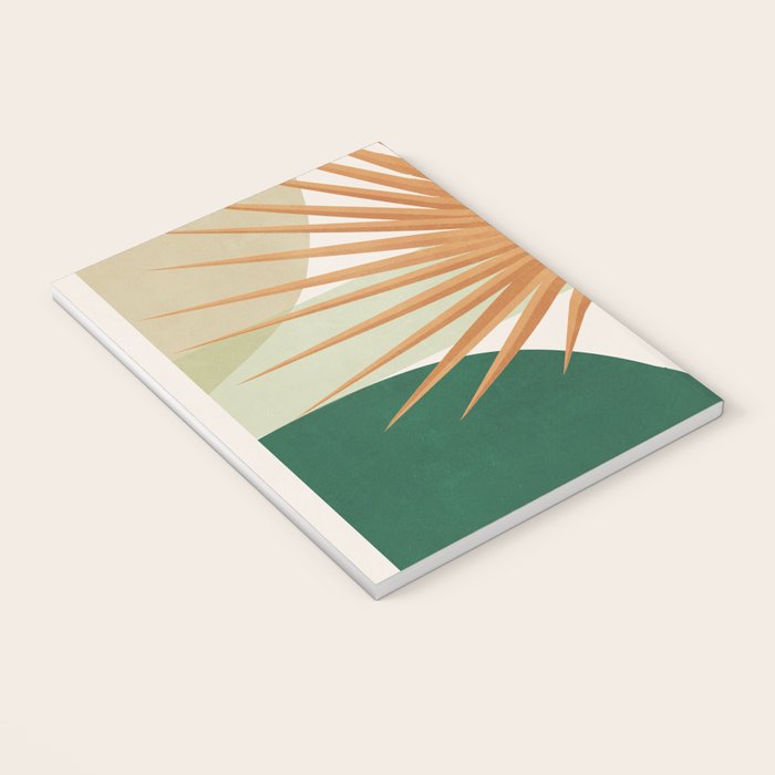 Tropical Leaf- Abstract Art 22/2 Notebook Gallery Image 3