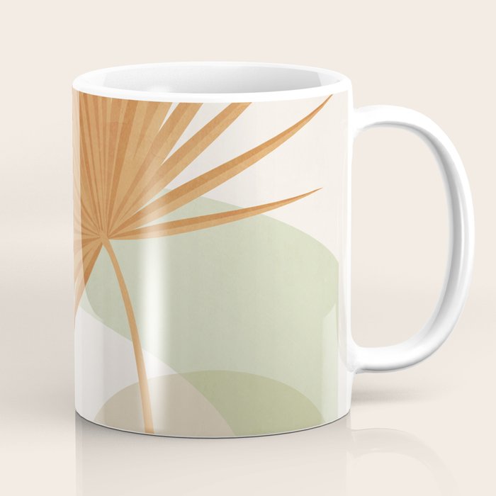 Tropical Leaf- Abstract Art 22/2 Coffee Mug Gallery Image 1