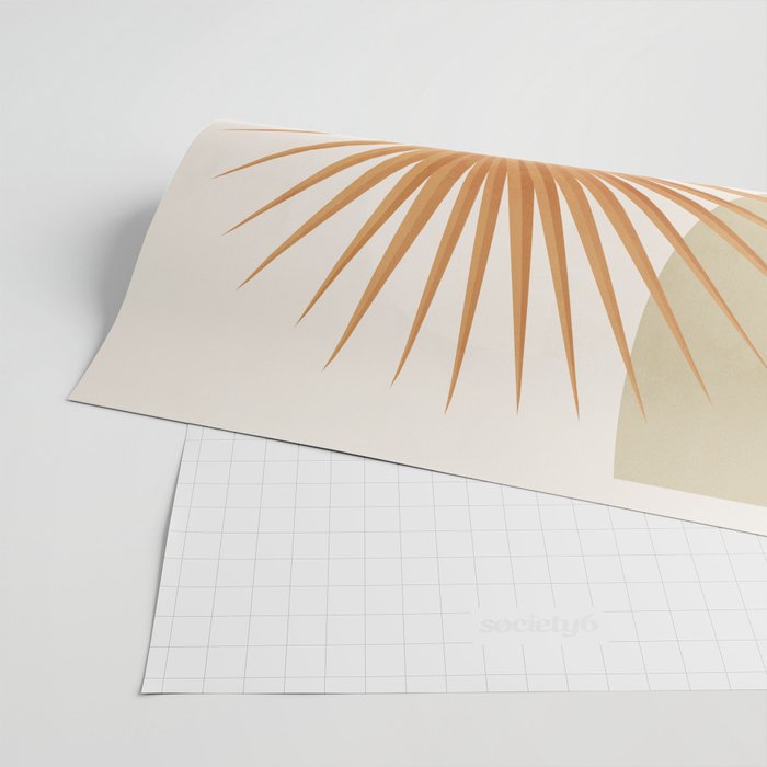 Tropical Leaf- Abstract Art 22/2 Wrapping Paper Gallery Image 2