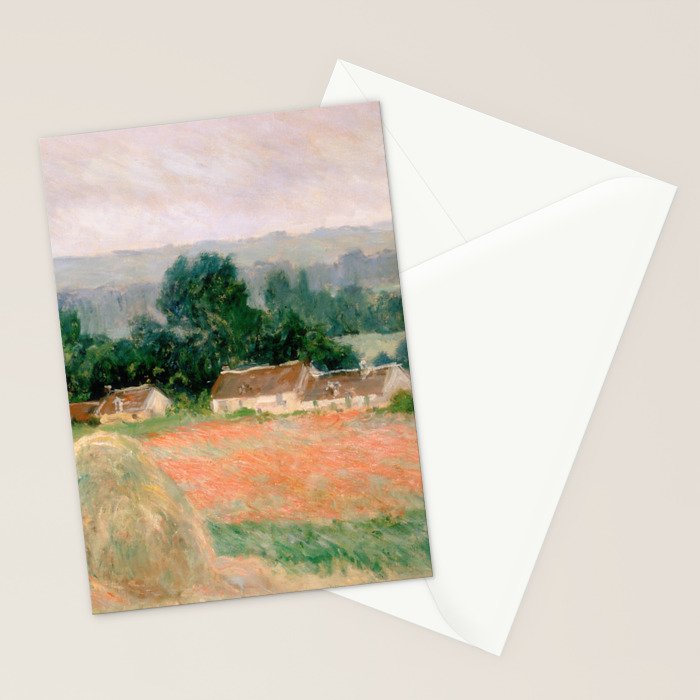 Haystack at Giverny by Claude Monet Stationery Card Gallery Image 2