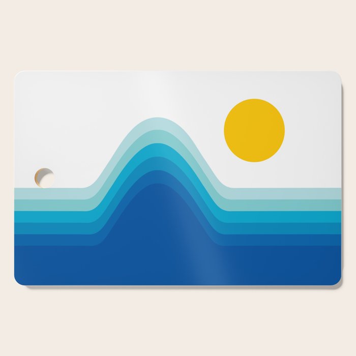 Ocean Horizon Cutting Board Gallery Image 1