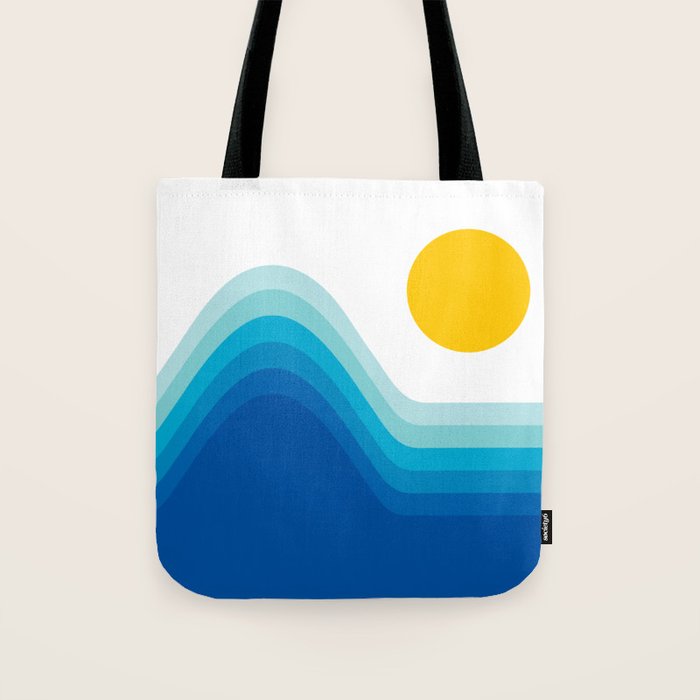 Ocean Horizon Tote Bag Gallery Image 1