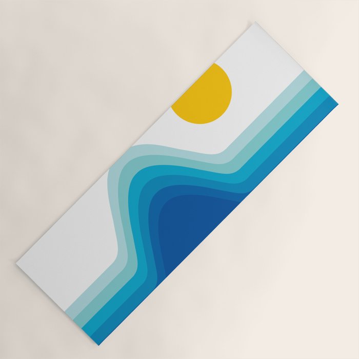 Ocean Horizon Yoga Mat Gallery Image 1
