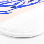 The Dance 3 | Henri Matisse - La Danse | Ultramarine Blue Edition Bath Mat Gallery Image 3