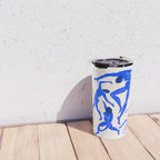 The Dance 3 | Henri Matisse - La Danse | Ultramarine Blue Edition Travel Mug Gallery Image 4