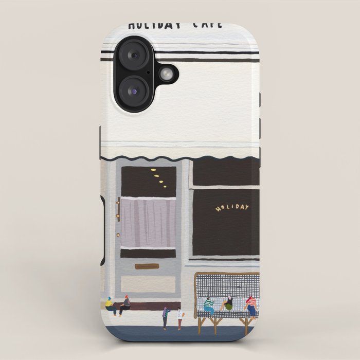 Holiday cafe iPhone Case Gallery Image 1