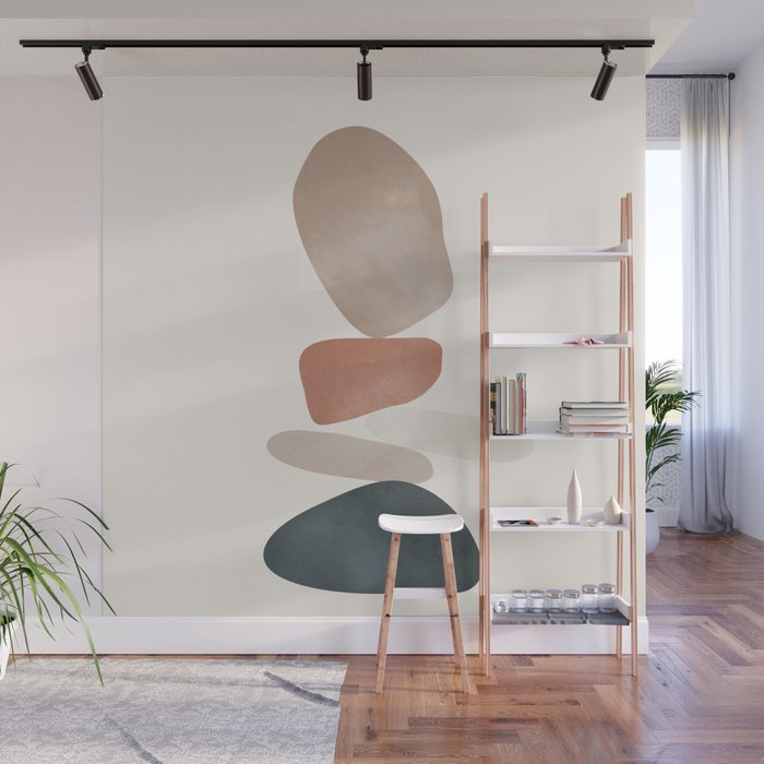 Balancing Stones 25 Wall Mural Gallery Image 1