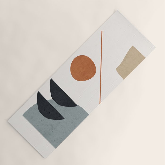 Abstract Minimal Shapes 29 Yoga Mat Gallery Image 1