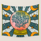 Virgo Crystal Ball Wall Tapestry Gallery Image 4