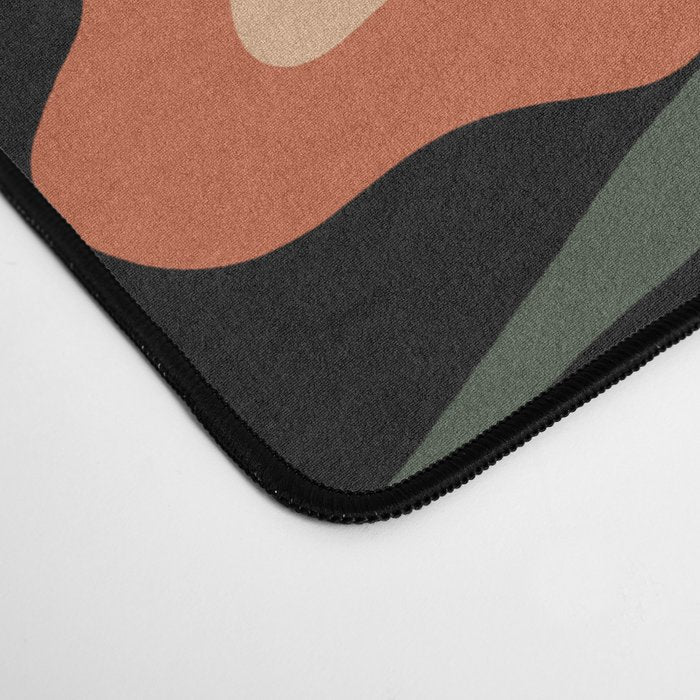 TROPICAL floral night Desk Mat Gallery Image 4