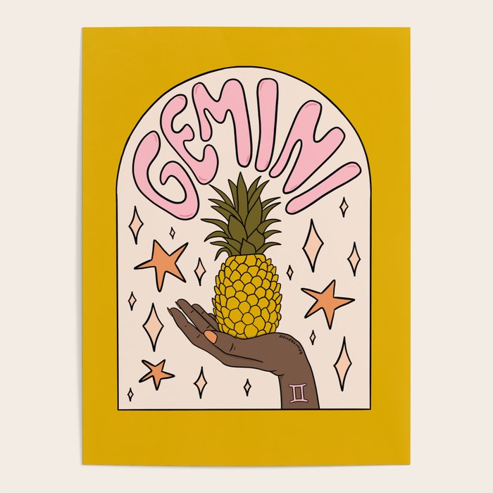 Gemini Pineapple Poster Gallery Image 4