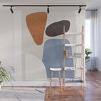 Modern Abstract Minimal Shapes 220 Wall Mural Gallery Image 1