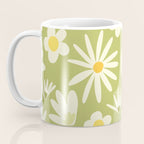 Snowdrops and Daisies  Coffee Mug Gallery Image 3