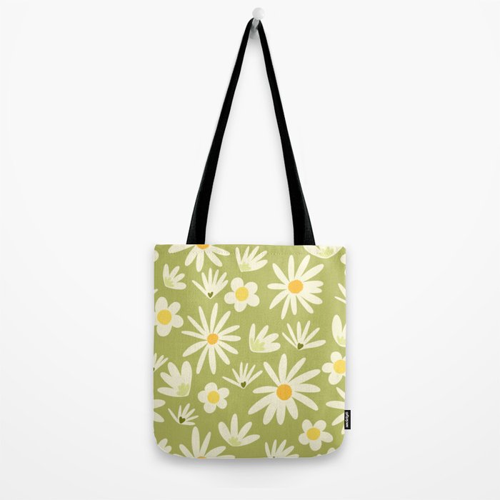 Snowdrops and Daisies  Tote Bag Gallery Image 2
