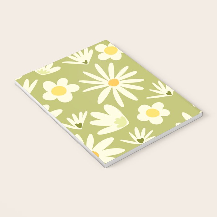 Snowdrops and Daisies  Notebook Gallery Image 3