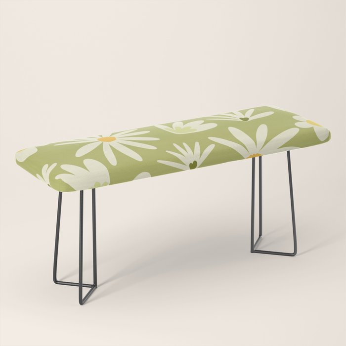 Snowdrops and Daisies  Bench Gallery Image 1