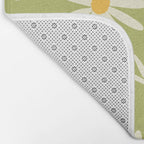 Snowdrops and Daisies  Bath Mat Gallery Image 2