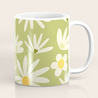 Snowdrops and Daisies  Coffee Mug Gallery Image 1