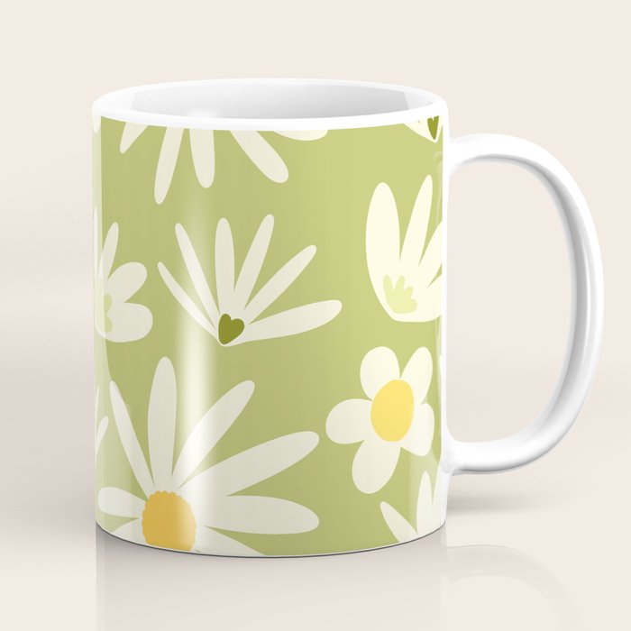 Snowdrops and Daisies  Coffee Mug Gallery Image 1