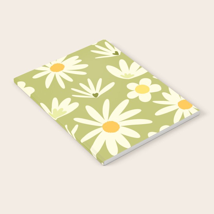 Snowdrops and Daisies  Notebook Gallery Image 1