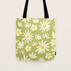 Snowdrops and Daisies  Tote Bag Gallery Image 1