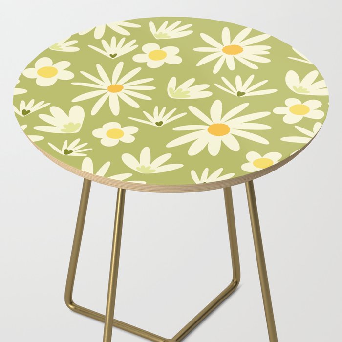 Snowdrops and Daisies  Side Table Gallery Image 2