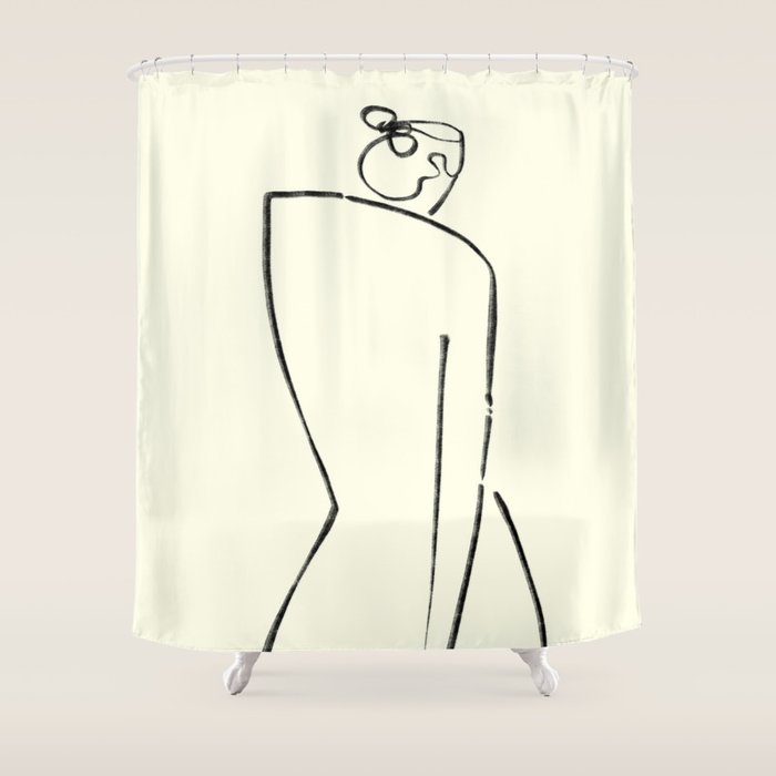 WOMAN Shower Curtain Gallery Image 1