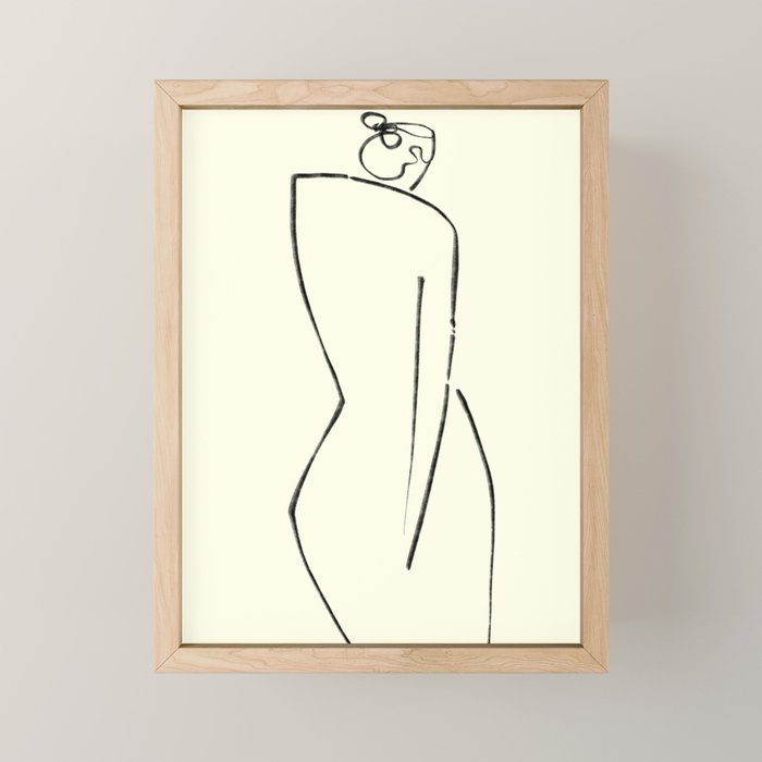 WOMAN Mini Art Print Gallery Image 1