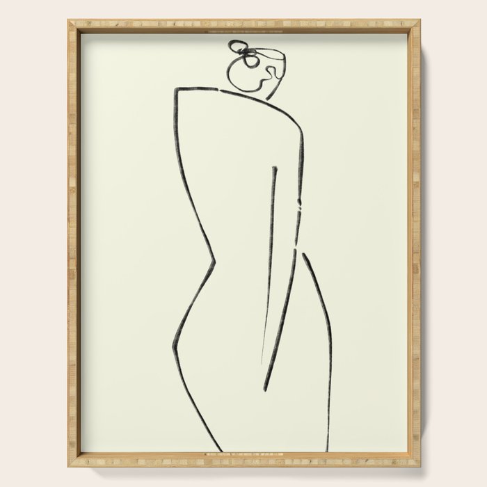 WOMAN Serving Tray Gallery Image 1