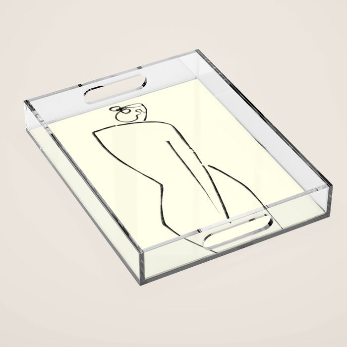 WOMAN Acrylic Tray Gallery Image 1
