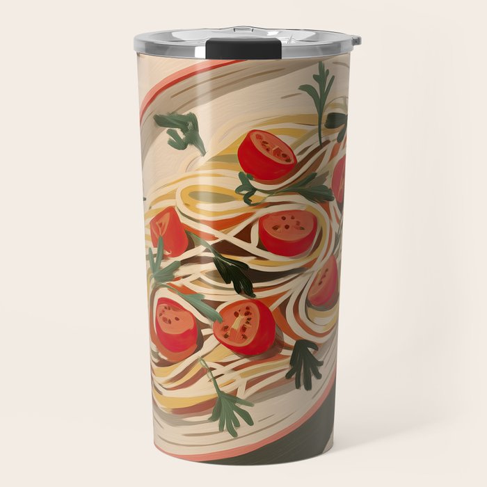 Summer Spaghetti Travel Mug Gallery Image 1