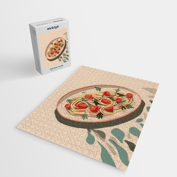 Summer Spaghetti Jigsaw Puzzle Gallery Image 2