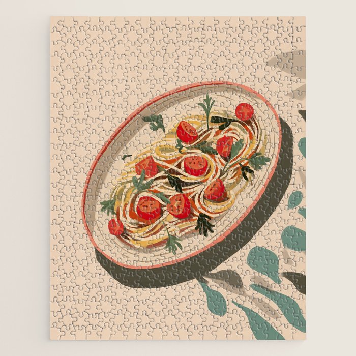 Summer Spaghetti Jigsaw Puzzle Gallery Image 1
