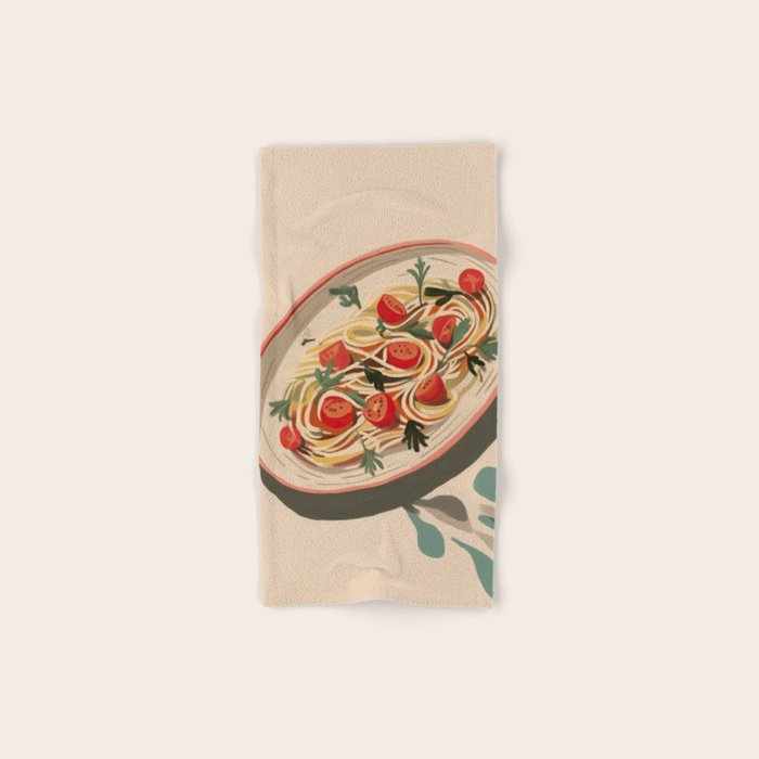 Summer Spaghetti Bath Towel Gallery Image 1