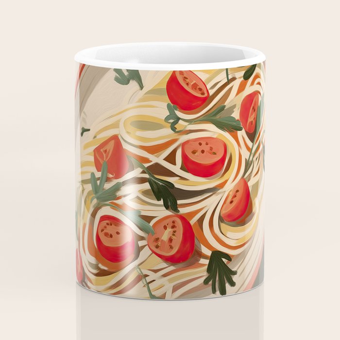 Summer Spaghetti Coffee Mug Gallery Image 4