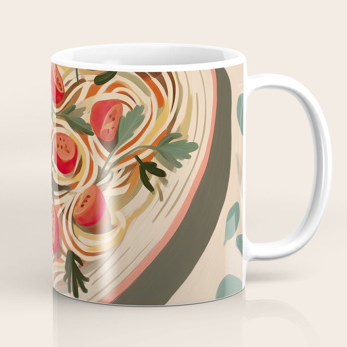 Summer Spaghetti Coffee Mug Gallery Image 1